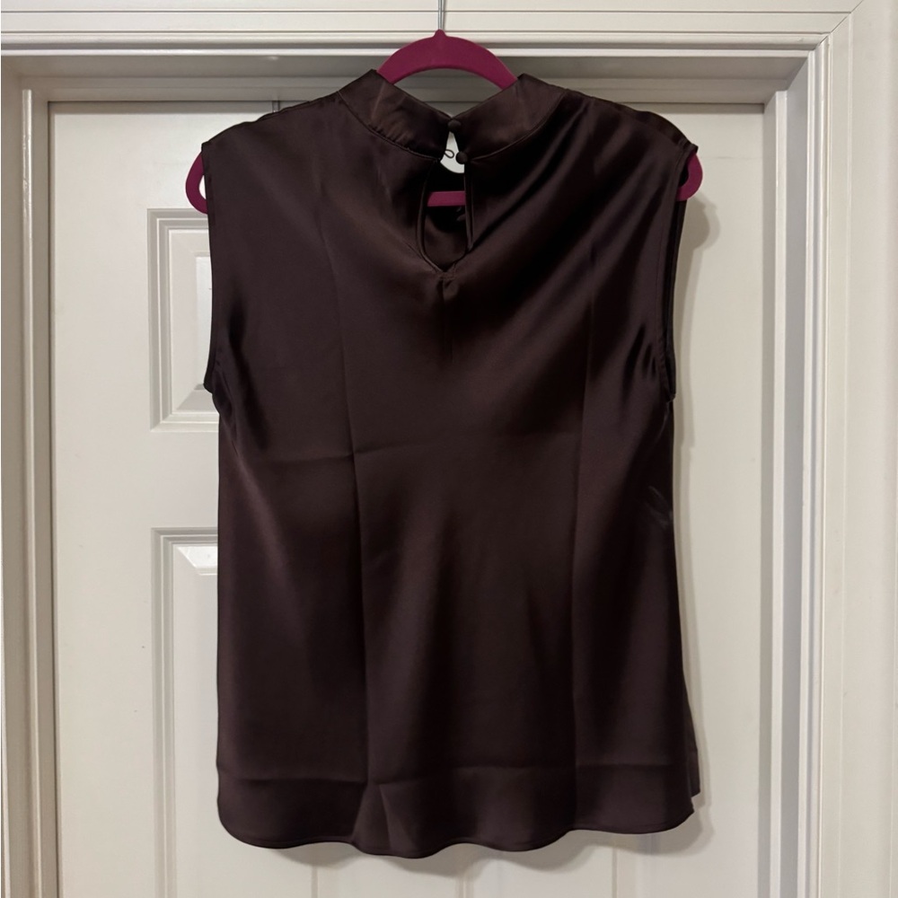 LOFT Dark Chocolate Top